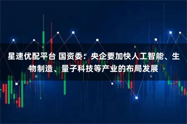 星速优配平台 国资委：央企要加快人工智能、生物制造、量子科技等产业的布局发展