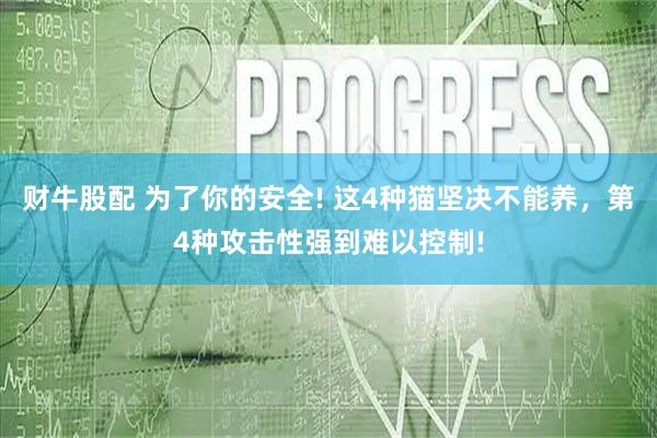 财牛股配 为了你的安全! 这4种猫坚决不能养，第4种攻击性强到难以控制!